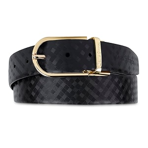 LOUIS STITCH Mens Spanish Leather Reversible Belt