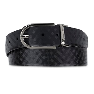 LOUIS STITCH Mens Spanish Leather Reversible Belt