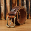 LOUIS STITCH Men Casual Brown Genuine Leather