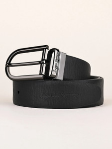 LOUIS STITCH Men Formal Black Genuine Leather
