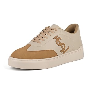 LOUIS STITCH Mens Casual Lightweight Lace-Up Low-Top