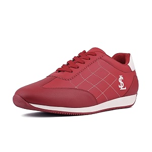 LOUIS STITCH Mens Casual Lightweight Lace-Up Low-Top