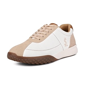 LOUIS STITCH Mens Casual Lightweight Lace-Up Low-Top