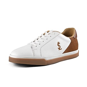 LOUIS STITCH Mens Casual Lightweight Lace-Up Low-Top