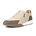 LOUIS STITCH Mens Casual Lightweight Lace-Up Sneakers