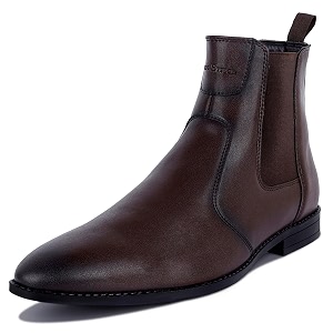 LOUIS STITCH Mens Chelsea Boots Handcrafted