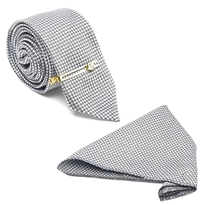 louis stitch mens iris purple italian silk necktie set incl pocket square cufflinks gold tiepin brooch american style formal tie gift set for men tepr010gp