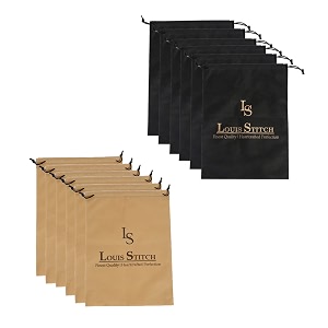 louis stitch non-woven shoe bag travel accessories shoes storage cover waterproof string bag39s organizer combo for men women unisex set of 12 black amp beige plain