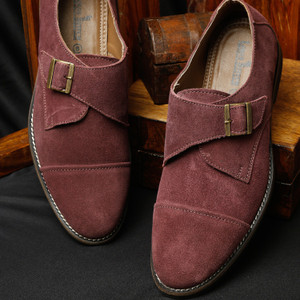 LOUIS STITCH Stylish Comfortable Shoe Monk Strap