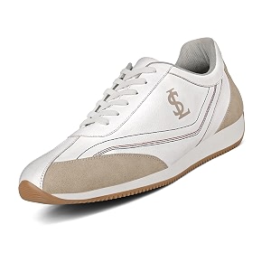 LOUIS STITCH White and Beige Sneaker for