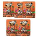 Louisville Jerky Co. Buffalo Hot Wing Vegan Jerky, 3 oz, 5-Pack