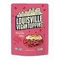 Louisville Vegan Jerky – Toppins’ Bacon Bits, Vegetarian and Vegan Meat - Non-GMO Soy Protein, Gluten-Free High Protein Vegan Snacks