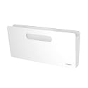 loukin Magnetic File Holder, Wall Mount Paper Organizer, 3 Mount Options