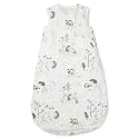 Loulou Lollipop Wearable Baby Sleep Bag 0.5 TOG Muslin, 2-Way Zipper, Lightweight & Breathable, Spring & Summer Sleep Sack for Infant & Toddler, Hedgehogs 0-6 Months