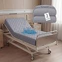 Lounsweer 2 Pcs Bed Mattress Protector Waterproof, 80 x 36 x 12in, Gray