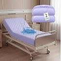 Lounsweer 2 Pcs Bed Mattress Protector Waterproof, 80 x 36 x 12in, Purple