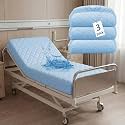 Lounsweer 3 Pcs Bed Mattress Protector Waterproof, 84 x 36 x 12in, Blue