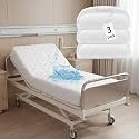 Lounsweer 3 Pcs Bed Mattress Protector Waterproof, 84 x 36 x 12in, White