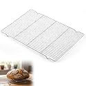 Lounsweer Cooling Racks, 24L x 16W x 1H Stainless Steel Wire Rack for Baking Sheet, Large Cookie Cooling Rack, Oven Safe Cooking Racks for Sheet Pan, Dishwasher Safe, Full Size