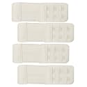 LOURYN KOULYN® Bra Hook Extender-2 Hook - 3 Eye (with Extra Elastic) for Women, Save Your Bra Increase Band Length Combo