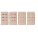 LOURYN KOULYN® Bra Hook Extender- 2 &amp; 3 Hooks Without Elastic Bra Extensions Combo (Free Size)