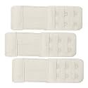 LOURYN KOULYN® Bra Hook Extender-2 Hook - 3 Eye (with Extra Elastic) for Women, Save Your Bra Increase Band Length Combo