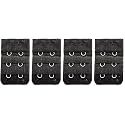 LOURYN KOULYN® Bra Hook Extender- 2 &amp; 3 Hooks Without Elastic Bra Extensions Combo (Free Size)