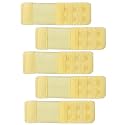 LOURYN KOULYN® Bra Hook Extender-2 Hook - 3 Eye (with Extra Elastic) for Women, Save Your Bra Increase Band Length Combo
