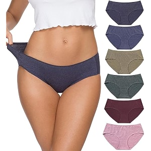 LOURYN KOULYN Cotton Bikini Womens Breathable Panties