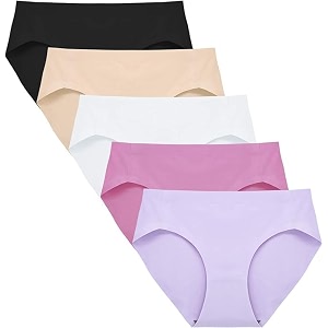 LOURYN KOULYN No Show Underwear for Women