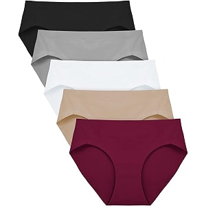 LOURYN KOULYN No Show Underwear for Women