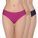 LOURYN KOULYN Solid Low Rise Cotton Bikini