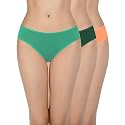 LOURYN KOULYN Solid Low Rise Cotton Bikini