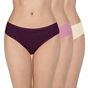 LOURYN KOULYN Solid Low Rise Cotton Bikini
