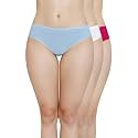 LOURYN KOULYN Solid Low Rise Cotton Bikini