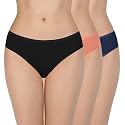 LOURYN KOULYN Solid Low Rise Cotton Bikini