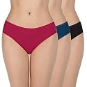 LOURYN KOULYN Solid Low Rise Cotton Bikini