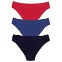 LOURYN KOULYN Solid Low Rise Cotton Bikini