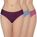 LOURYN KOULYN Solid Low Rise Cotton Bikini