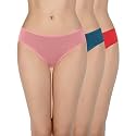 LOURYN KOULYN Solid Low Rise Cotton Bikini