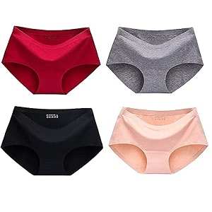 LOURYN KOULYN Women Girls Ice Silk Seamless
