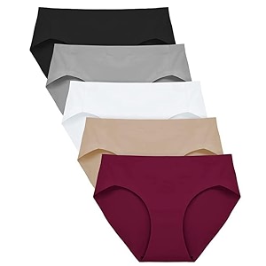 LOURYN KOULYN Women Girls Ice Silk Seamless