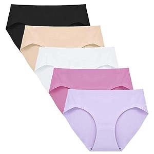 LOURYN KOULYN Women Girls Ice Silk Seamless