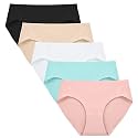 LOURYN KOULYN WomenGirls Ice Silk Seamless Panty