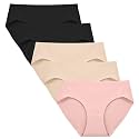 LOURYN KOULYN WomenGirls Ice Silk Seamless Panty