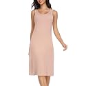 Lovasy Full Slip for Women Under Dress Long Wide Straps Slips Sleeveless Tank Tops Dresses Nightgown S-3XL