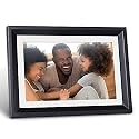 LOVCUBE Digital Picture Frame 10.1 inch WiFi Digital Photo Frame with HD Touch Screen Auto-Rotate Share Photos and Videos via App Anytime and Anywhere(Black)