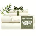 Love's cabin 100% Rayon Derived from Bamboo, Queen Sheet Set, 6 Pieces
