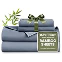 Love's cabin 100% Rayon Derived from Bamboo, King Size Sheet Set, 6 Pieces