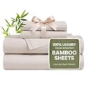 Love's cabin 100% Rayon Derived from Bamboo, Queen Sheet Set, 6 Pieces